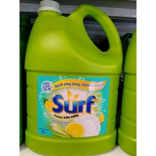 Nước rửa chén Surf hương chanh sả 4kg