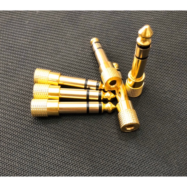 Combo 2 cái: đầu jack 6.5ly ra lỗ 3.5ly