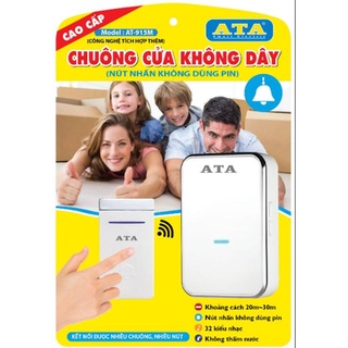 Chuông cửa ko dây ata at-915m