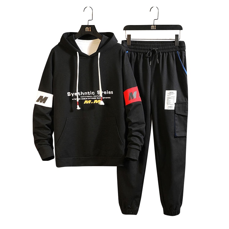 Bộ Quần Áo Hoodie Nam Chui Đầu Có Mũ In Họa Tiết ZE Phong Cách Thể Thao Trẻ Trung Năng Động Cá Tính ZENKOS3 QA NAM 056