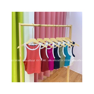Áo tank top thun gân viền xuất xịn - ly store