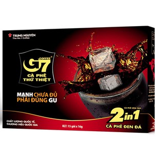 Cà Phê G7 2in1 - Hộp 15 sachets