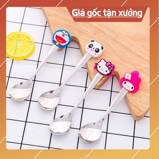 Muỗng Inox hình con vật ngộ nghĩnh cho bé