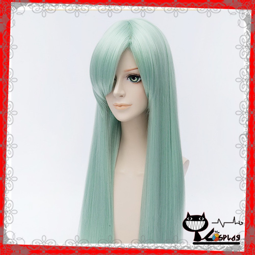 [Sẵn] Wig/tóc giả cosplay Elizabeth - Nanatsu no taizai (Thất đại tội) màu xanh ngọc [Miu Cosplay]