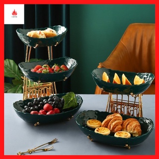 Khay đựng mứt, kệ đựng mứt hoa quả, bánh kẹo, mứt tết 2,3 tầng
