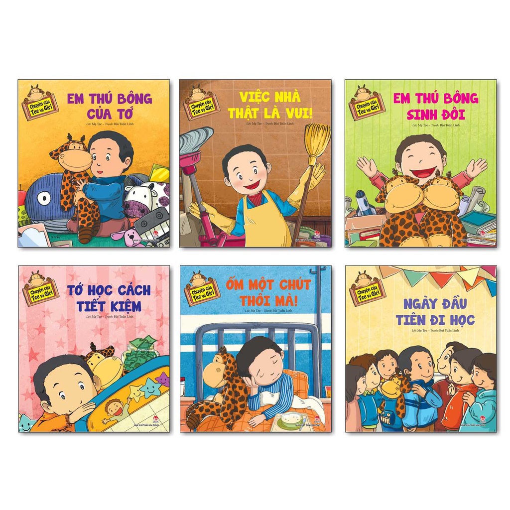 Sách - Combo Chuyện của Tee và Giri (6 quyển)