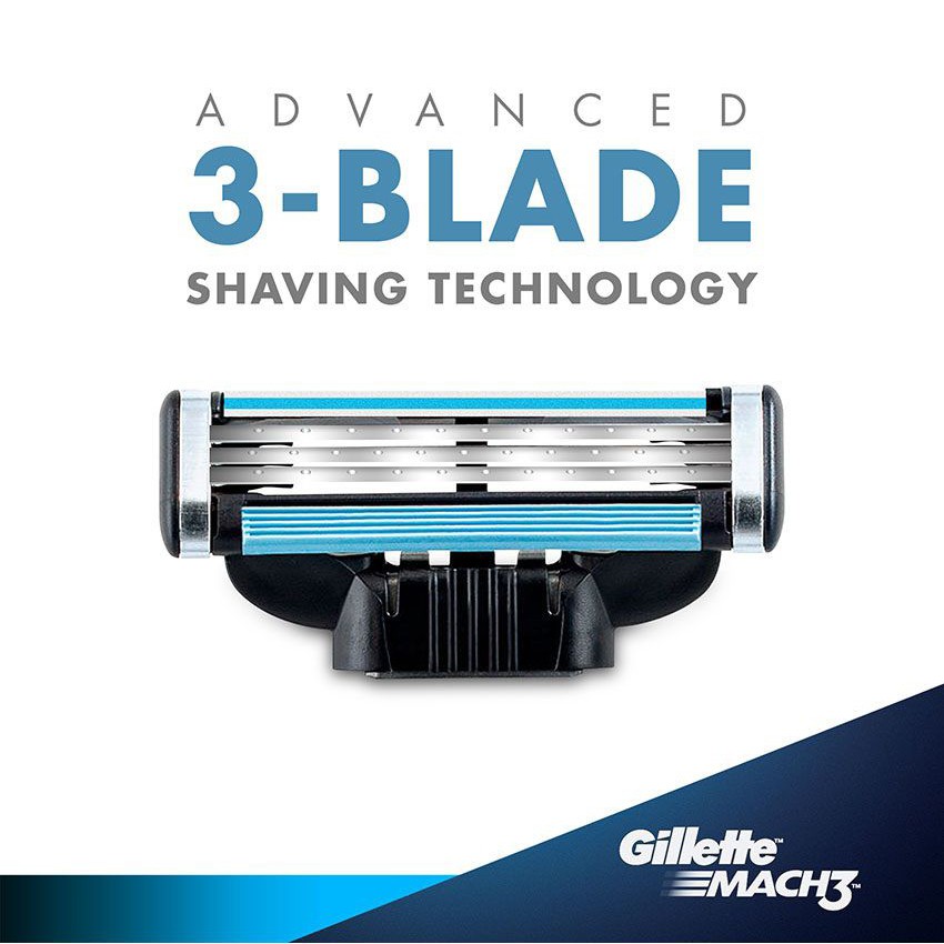 Hộp 2 lưỡi thay thế Gillette Mach 3