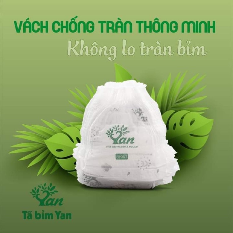 Tặng 1 khẩu trang kháng khuẩn [MIẾNG THỬ] Tã bỉm dán/quần Angel YAN  size NB60, S56, M48, L44, M42,L38,XL36,XXL34,XXXL32