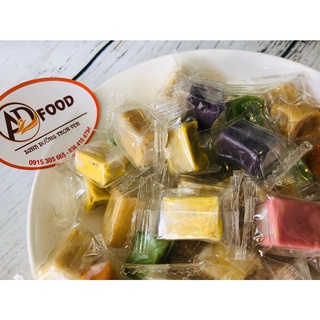 kẹo dừa mix nhiều màu 100gr