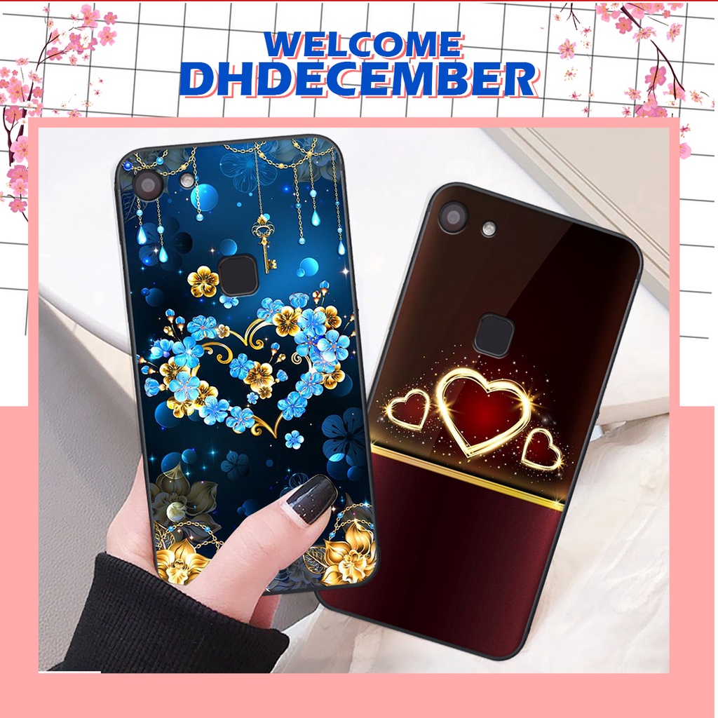 Ốp lưng Vivo V7 / V7 PLUS in hình hoa tinh tế , mới mẻ DH DECEMBER