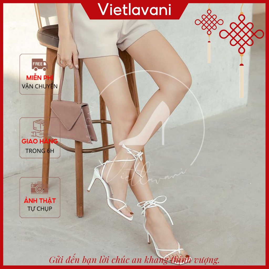 Sandal Dây Cột Thời Trang VIETLAVANI Mã S18 Siêu Phẩm Trend 2021