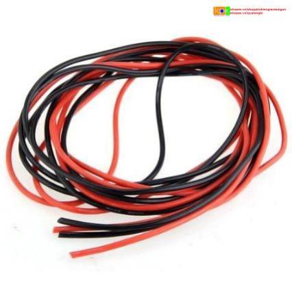 Dây điện AWG Silicon dẻo chịu nhiệt 200oC chuyên dùng trong RC