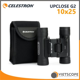 Ống nhòm 2 mắt Celestron Upclose G2 10x25 - Ống nhòm roof cỡ nhỏ