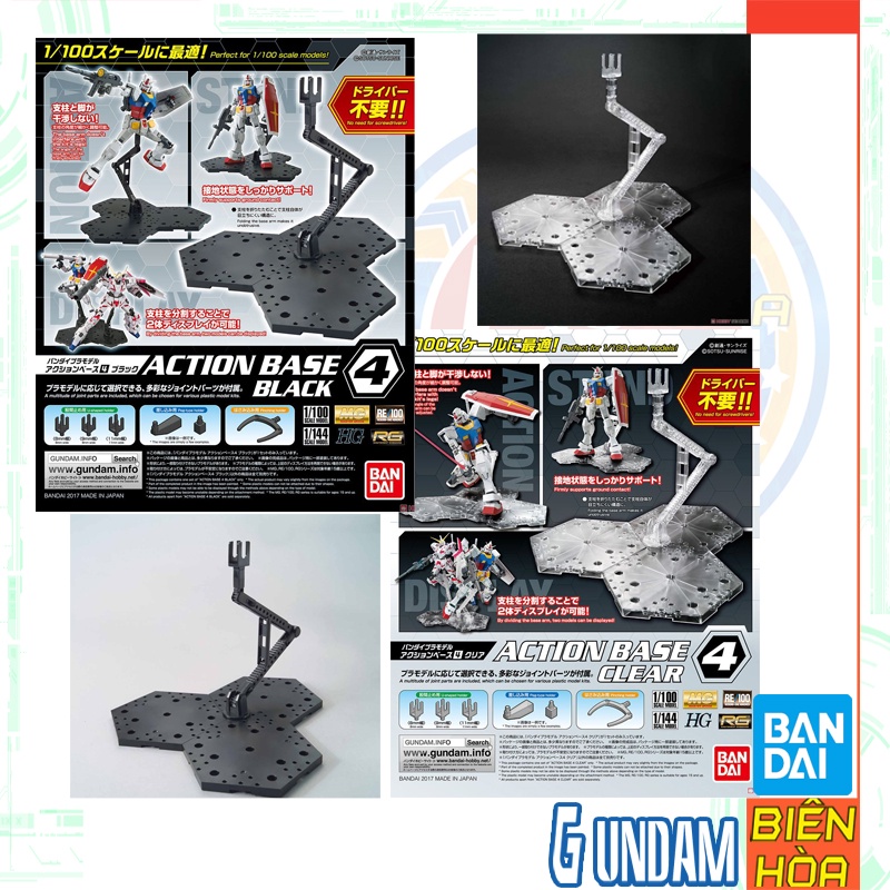 Đế dựng cho mô hình Action Base 4