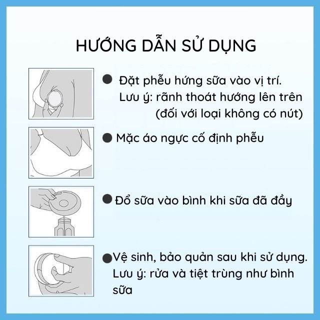 Phễu hứng sữa Aoberst cho mẹ tặng 20 túi trữ sữa (Phụ kiện tách lẻ)