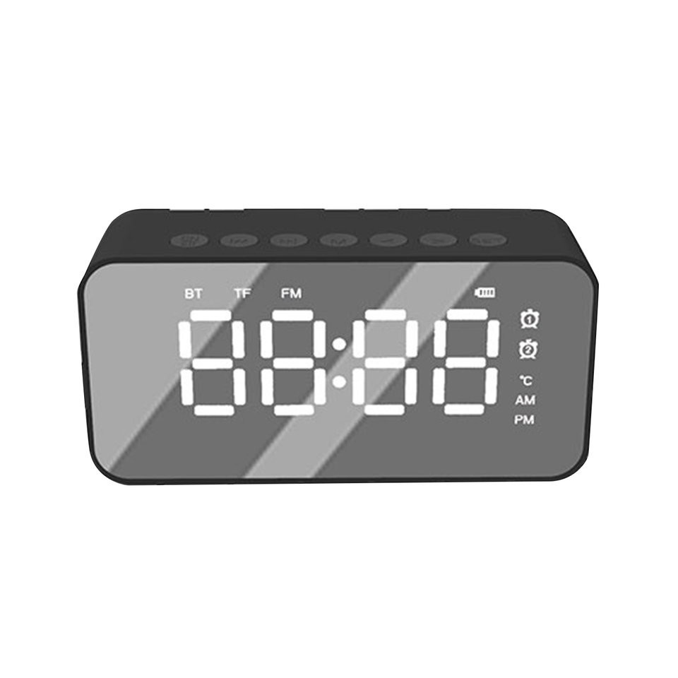 Đồng Hồ Báo Thức Không Dây 5.0 Tích Hợp Đèn Led Và Chức Năng Báo Thức