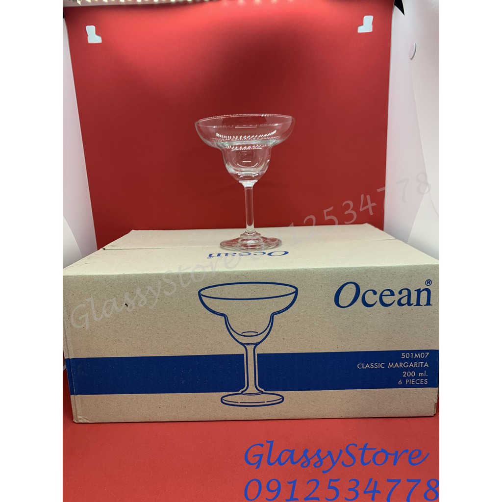 Ly (cốc) rượu cocktail thủy tinh Ocean Classic Margarita – 1501M07 – 200ml (Hàng nhập khẩu Thái Lan chính hãng)