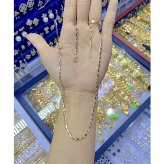 Dây chuyền mạ vàng. vàng non. vàng xi