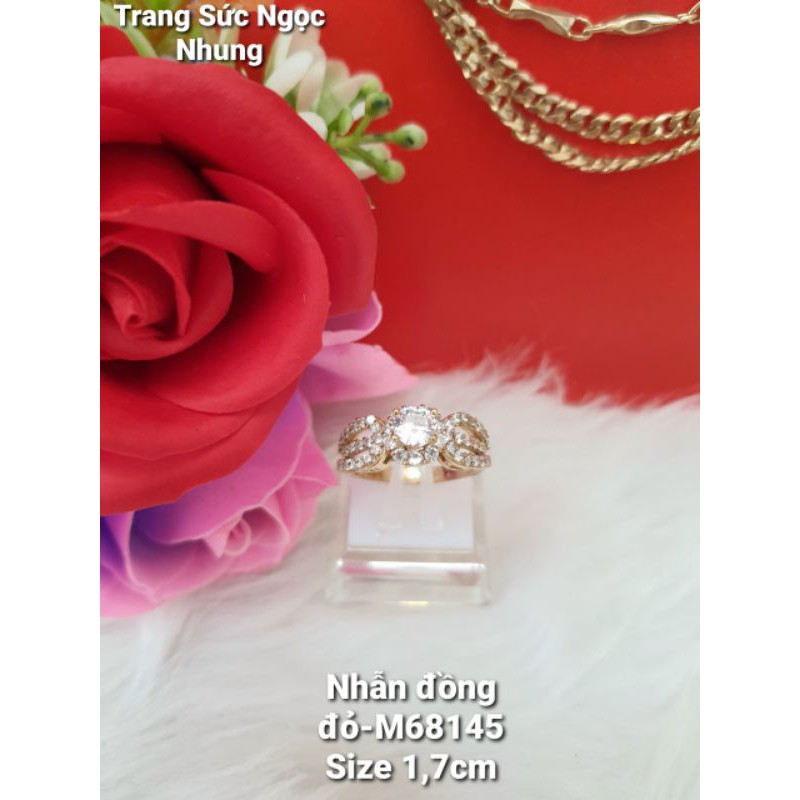 Nhẫn kiểu đồng đỏ-M68