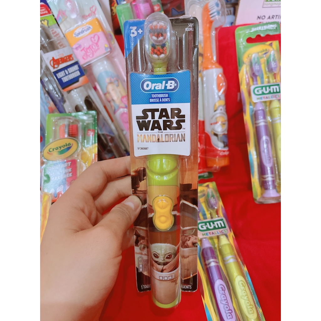 BÀN CHẢI ĐIỆN ORAL-B CHO BÉ HÀNG MỸ