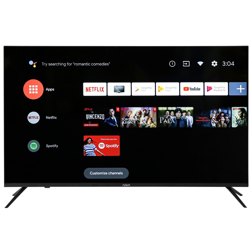 [FREESHIP] Android Tivi AQUA 4K 43 inch LE43AQT6600UG | BigBuy360 - bigbuy360.vn