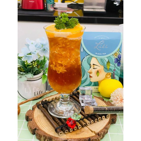 Mứt Sensini Đào Hồng