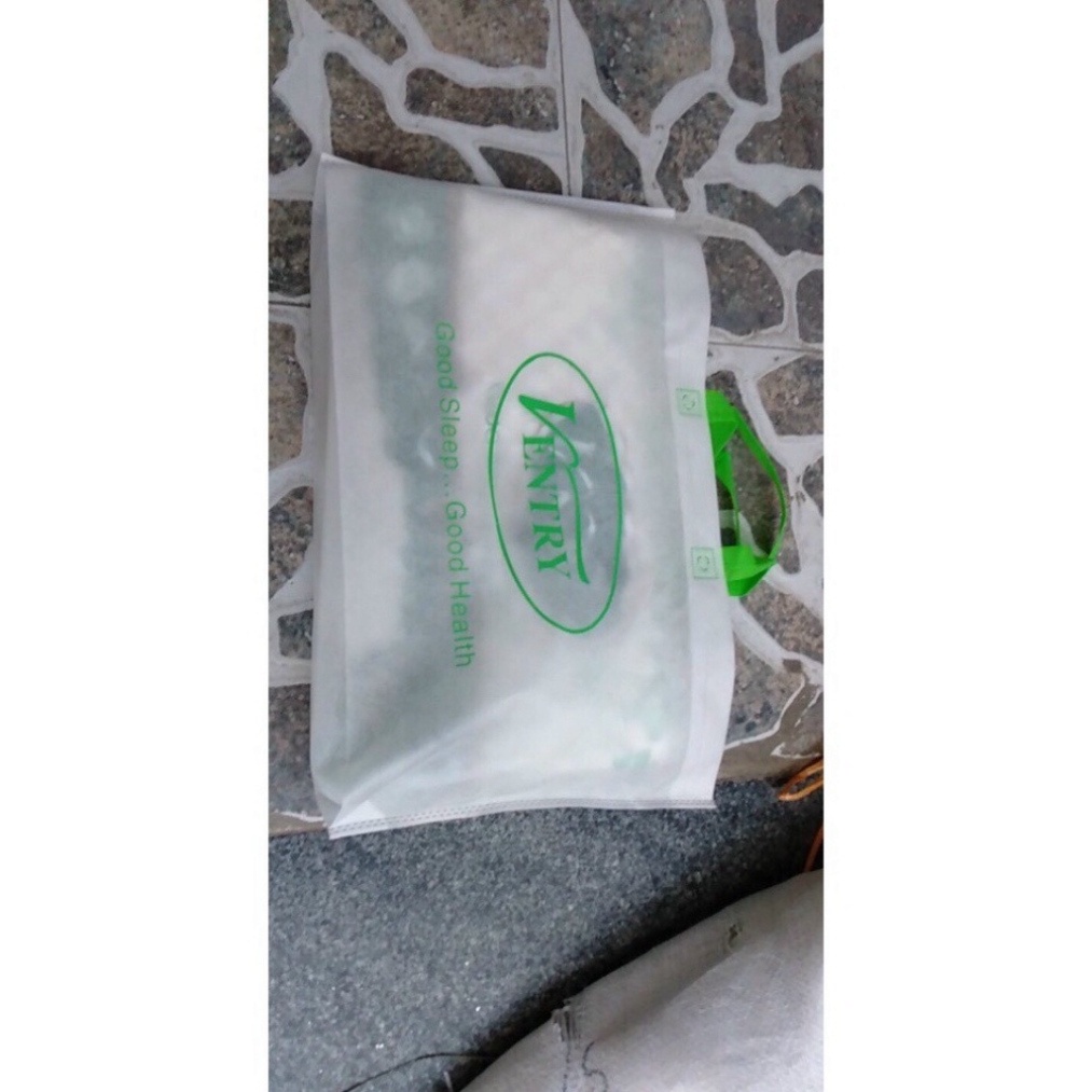Gối cao su non Ventry Miha Bedding, hàng loại 1 Thái lan đàn hồi cực tốt chống mỏi vai gáy