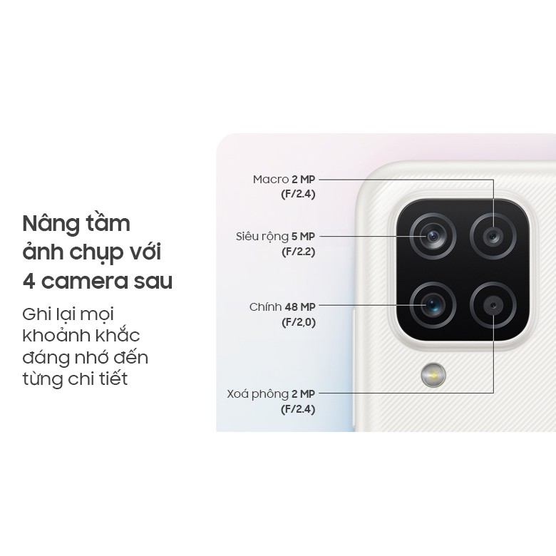 Điện thoại Samsung Galaxy A12 (4GB/128GB) - Hàng Chính Hãng Mới 100% | BigBuy360 - bigbuy360.vn