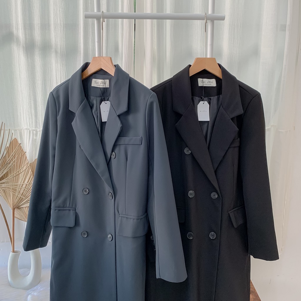 [ Miều ] Áo Mangto Long Blazer ( 9802 )