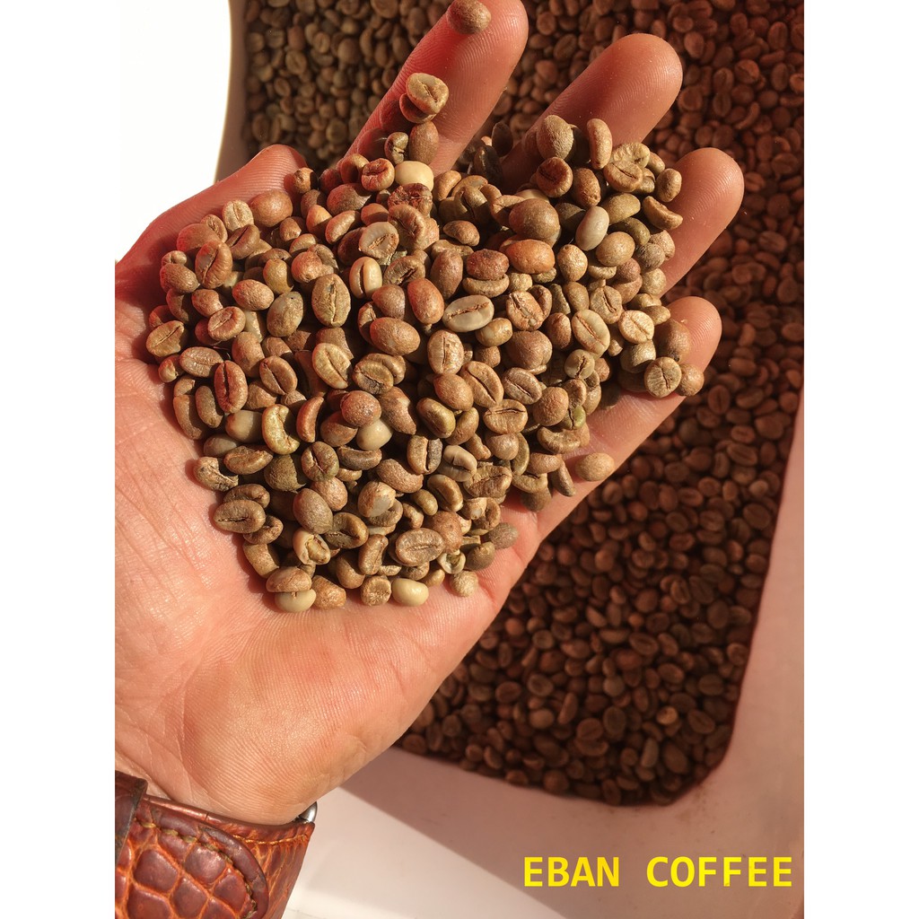 Miễn phí cước 5kg Cà phê nguyên chất hữu cơ Eban.Rang mộc. Bột hoặc Hạt pha máy