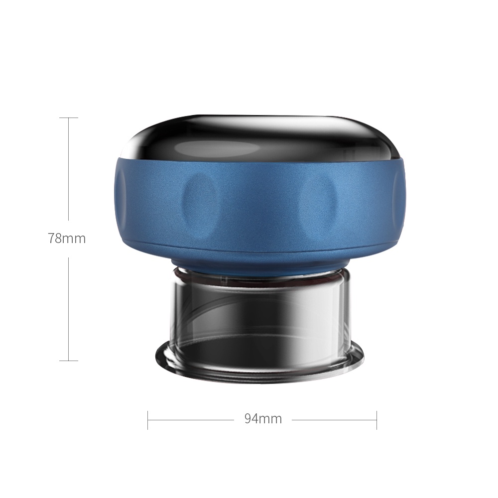 Cốc Mát Xa Thông Minh Chạy Điện 6 Tốc Độ Có Đèn LED Hiển Thị Nhiệt Độ Giảm Đau Vật Lý