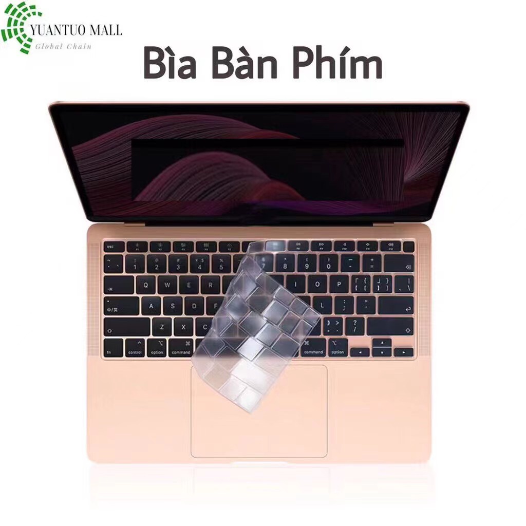 Tấm Lót Bảo Vệ Bàn Phím Máy Tính 13.3-inch 15.4-inch Bằng TPU Trong Suốt Tiện Dụng