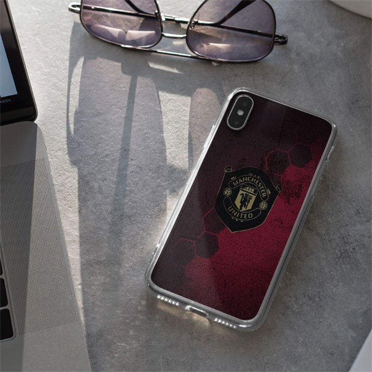 Ốp lưng ốp Iphone logo Manchester United sitcker che chở từ 6 đến 12 MAN20210266