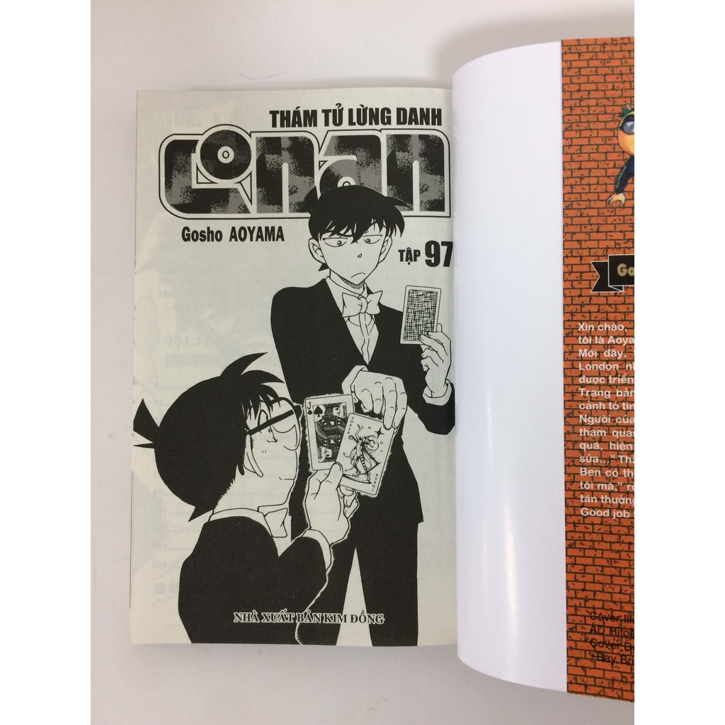 Sách - Thám tử lừng danh Conan - Tập 97