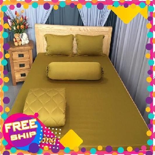 [XẢ HÀNG] Bộ Drap Thun Màu Hàn Quốc Mát Lạnh