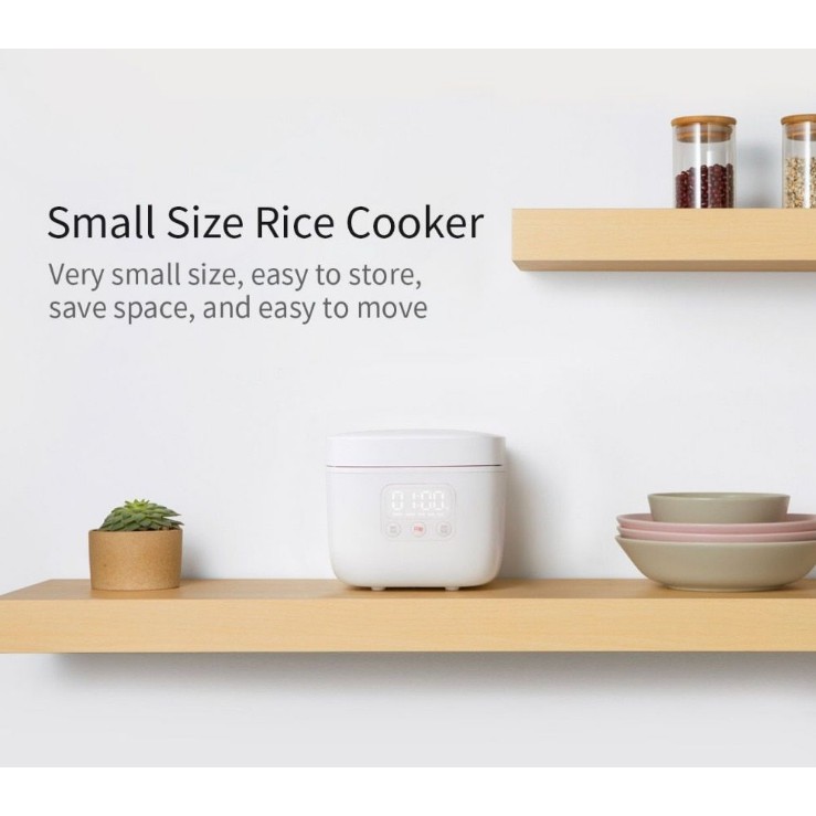 Nồi cơm điện thông minh 1.6L xiaomi mijia mini cooker nhà bếp văn phòng rẻ đẹp nấu nhanh