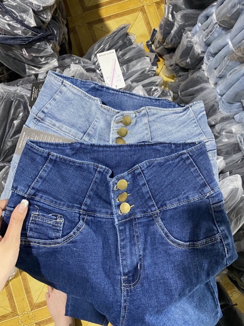 [Mã WASTMAY giảm 15% tối đa 30K đơn 150K] Quần bò jean cạp chéo siêu cao trẻ trung sành điệu | BigBuy360 - bigbuy360.vn