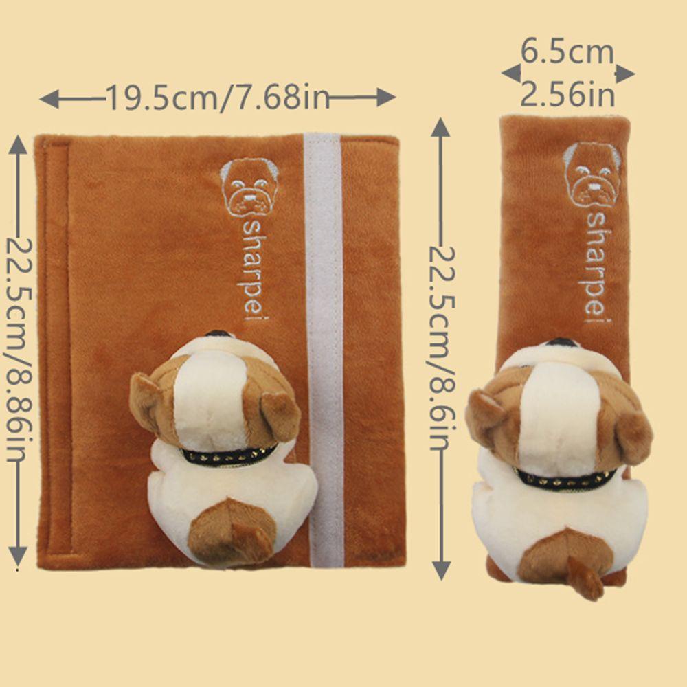 WONDER Đai Đeo Vai Bảo Vệ Vai Bằng Vải Flannel Kiểu Dáng Đáng Yêu