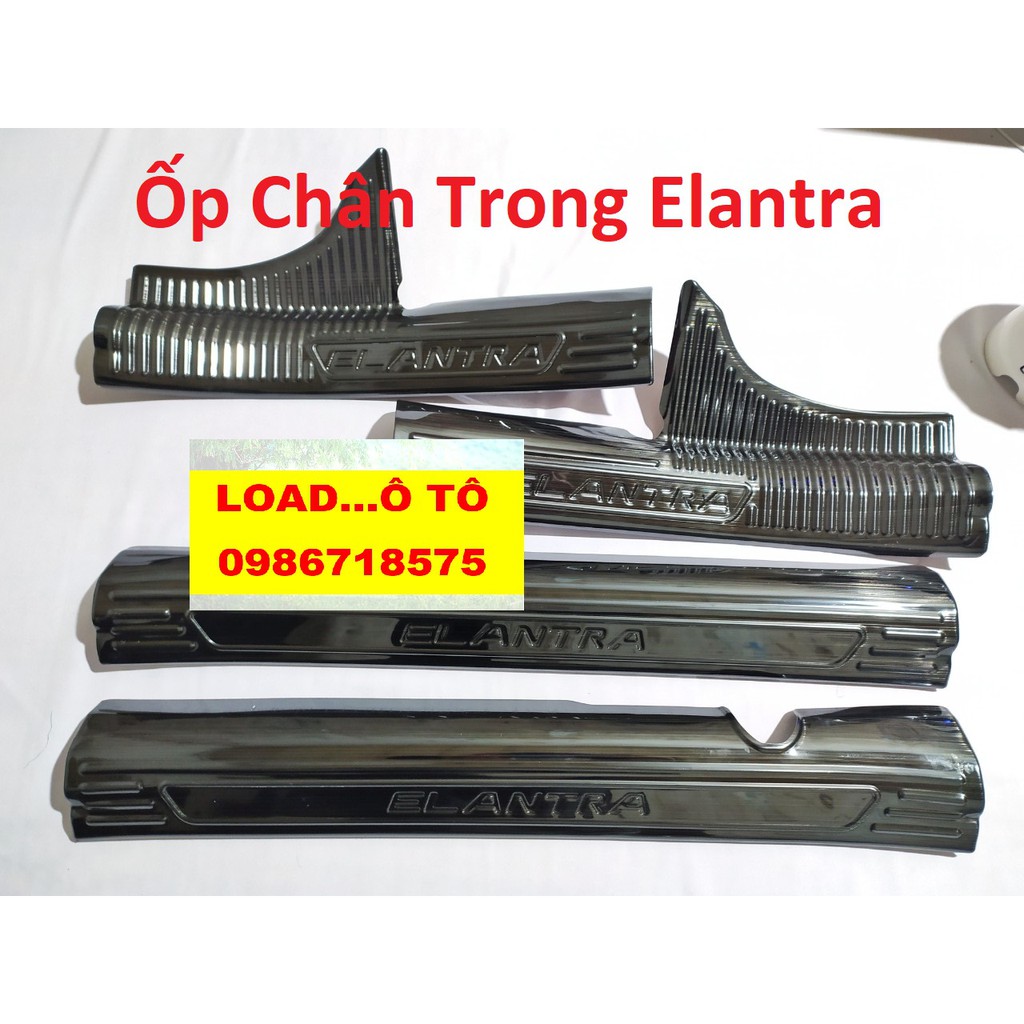 Ốp bậc Chân elantra,Nẹp Bước Chân Elantra 2016-2019,2020