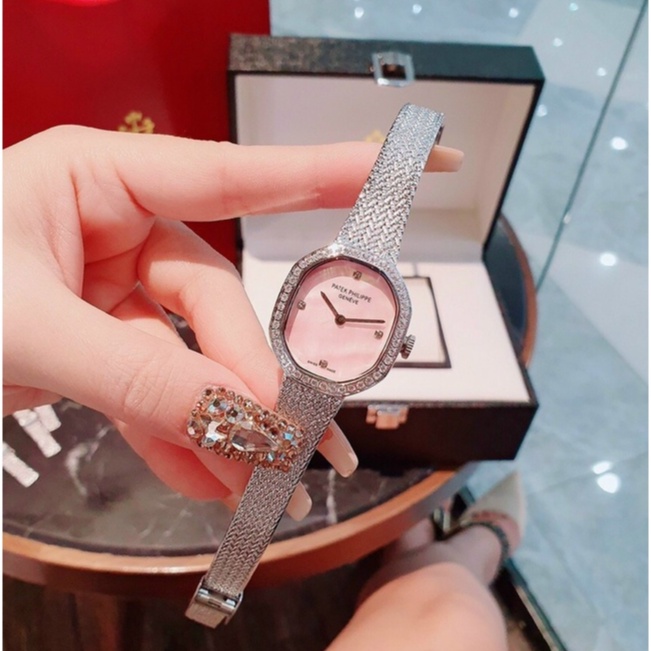 Đồng hồ nữ cao cấp, đồng hồ đeo tay nữ PA-TEK PHI-LIP full fox thiết kế thanh mảnh siêu sang chảnh, quý phái dành cho nữ