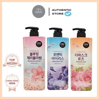 Sữa tắm nước hoa ON the body Hàn 900ml siêu to siêu thơm