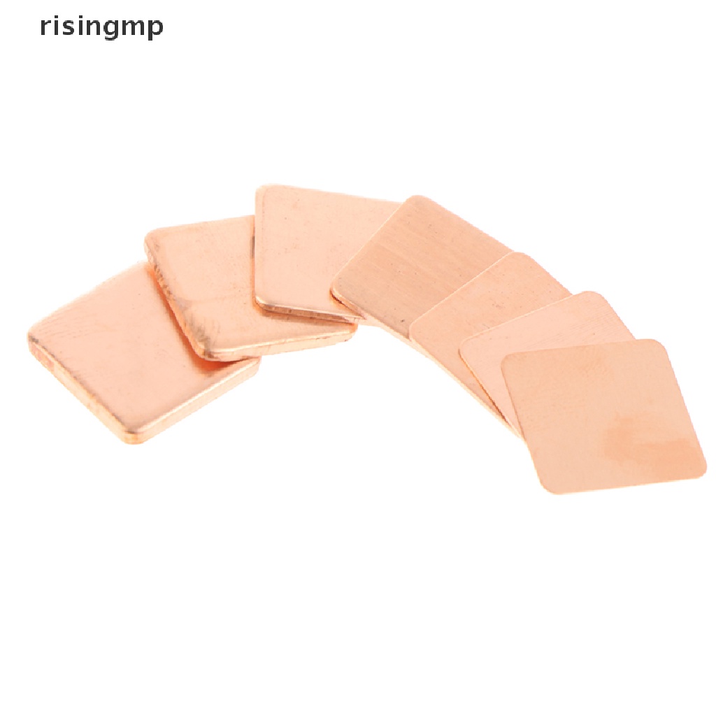 Set 10 Miếng Đệm Đồng Tản Nhiệt 15x15mm Chuyên Dụng ♨Trên đó