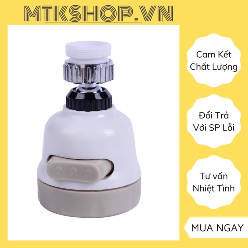 ĐẦU VÒI TĂNG ÁP LỰC NƯỚC 3 CHẾ ĐỘ