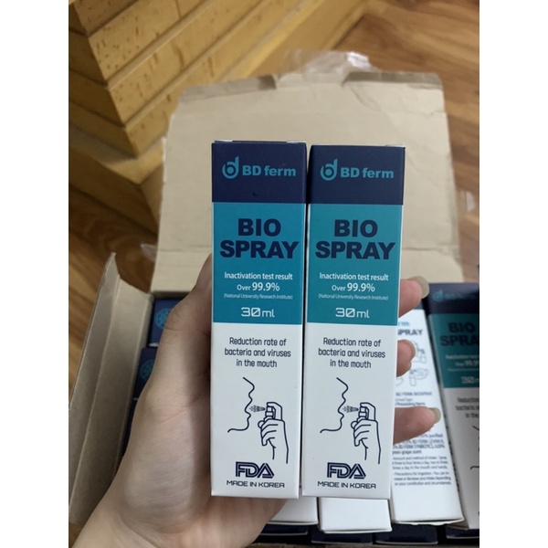 [ Có Ship Hoả Tốc ] Xịt Họng Sinh Học Bdferm Bio Spray 30ml