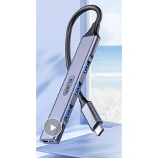 Hub Usb  chia cổng USB 3.0 và 2.0 UNITEK H204A/H204B mini - Chính hãng - Bảo hành 18 tháng !!! .
