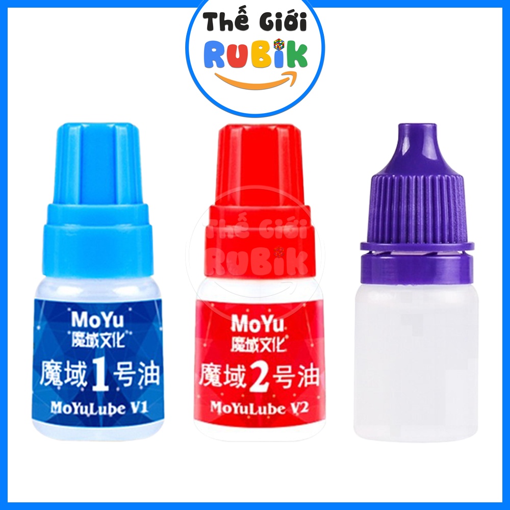 Moyu Lube V1 / V2 / V3 Dầu Bôi Trơn Rubik dùng cho GAN 13 12 Maglev, Tornado V3 V2 M, WRM 2022, RS3M | Thế Giới Rubik