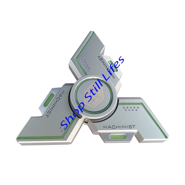 Con xoay spinner kim loại đẹp có dạ quang hấp thụ ánh sáng và phát sáng MS001