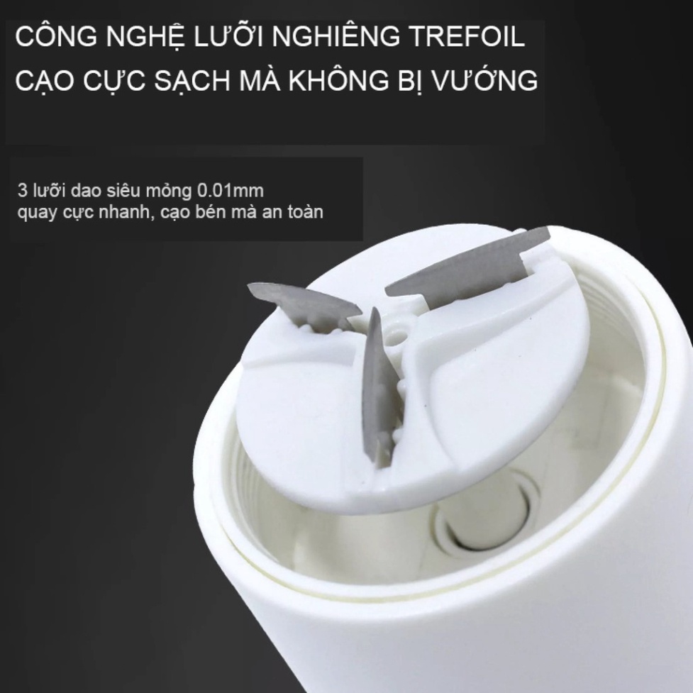 Máy cạo râu mini Nhật Bản cực hot 2021 - dòng máy cạo râu nam cầm tay nhỏ gọn bỏ túi du lịch cực tiện lợi Lochi Store