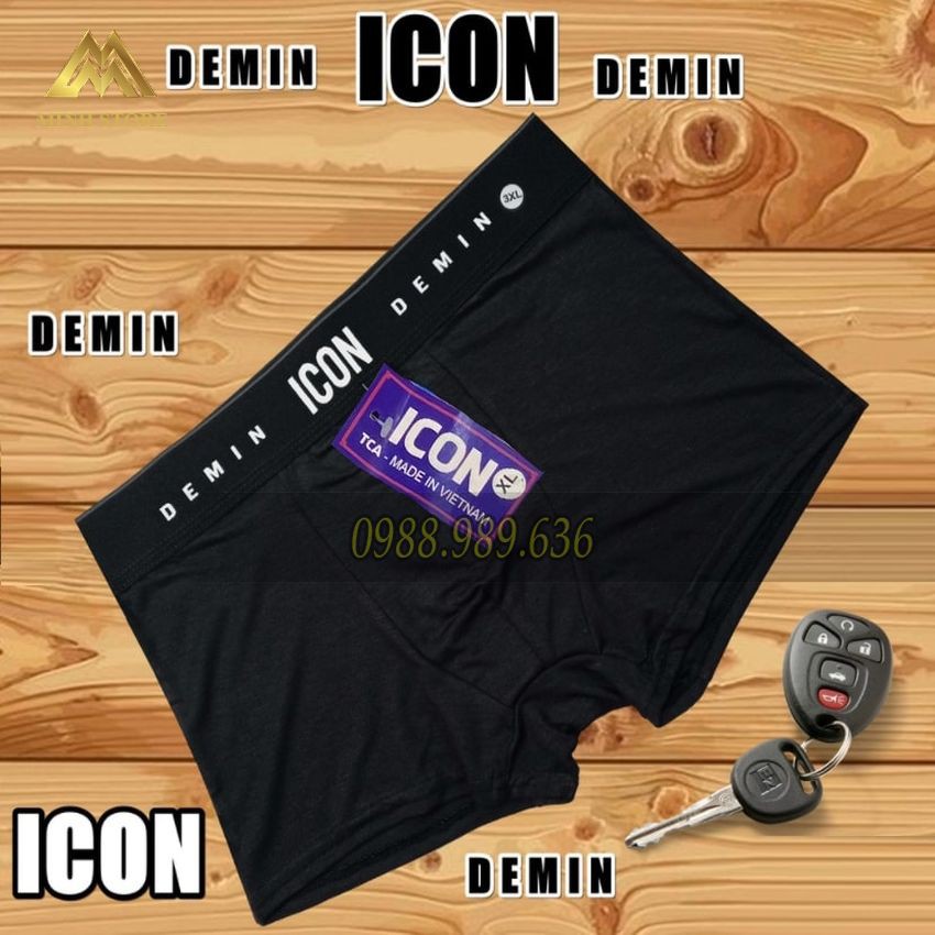 [HÀNG LOẠI 1] Quần sịp Nam Thun Lạnh Co Giãn 4 chiều, Quần Lót Nam Đùi Boxer ICON Demin sexy cao cấp - MS66