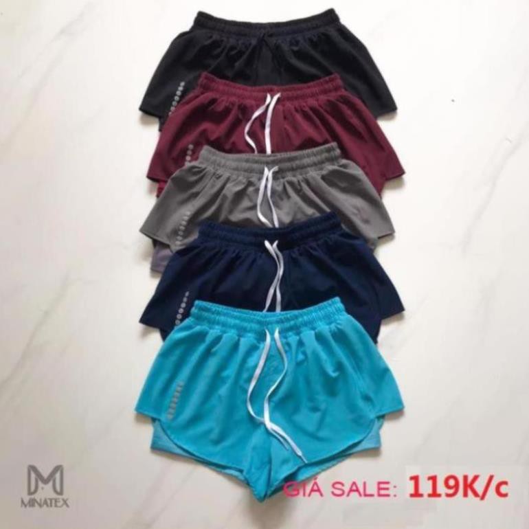Quần đùi thể thao kết hợp đi biển cho nữ Minatex ! | BigBuy360 - bigbuy360.vn